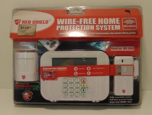 Red Shield Wire-Free Home Protection System - WS500X