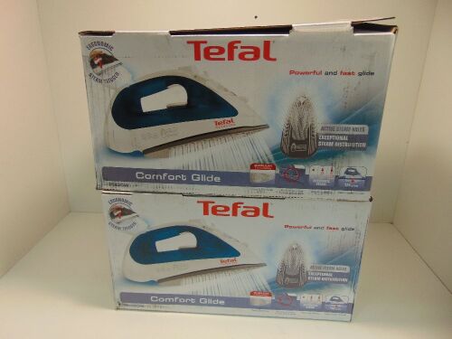 Tefal Comfort Glide Steam Iron FV2650 x 2 units