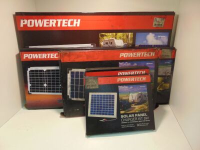 Power Tech Solar Panels - 2 x ZM-9050 + 1 x ZM-9051 + 1 x ZM-9055 + 1 x ZM-9056