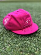 Nathan Lyon Australian Cricket Team Signed Pink Baggy