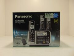 PANASONIC KX-TG7893 CORDLESS PHONES (TRIPLE) + KEY FINDER - 2