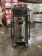 Klenco Kinetix DSW 6S industrial vacuum cleaner (wet & dry), 220-240V, 50-60Hz, 260W 280W max., Airflow 430m3/h, 2 stage fan, Suction 24120 Pa. Approx. Tank Capacity (gross/nett) 89/67 Replacement Cost – S$1,000+. Replacement Cost for new hose of 25 metre - 10
