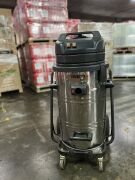 Klenco Kinetix DSW 6S industrial vacuum cleaner (wet & dry), 220-240V, 50-60Hz, 260W 280W max., Airflow 430m3/h, 2 stage fan, Suction 24120 Pa. Approx. Tank Capacity (gross/nett) 89/67 Replacement Cost – S$1,000+