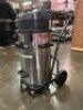 Klenco Kinetix DSW 6S industrial vacuum cleaner (wet & dry), 220-240V, 50-60Hz, 260W 280W max., Airflow 430m3/h, 2 stage fan, Suction 24120 Pa. Approx. Tank Capacity (gross/nett) 89/67 Replacement Cost &ndash; S$1,000+. Replacement Cost for new hose of 25 metre - 16
