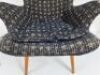 One original Grant Featherston R160 Contour Armchair, original upholstery. - 8
