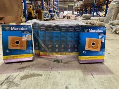 DNL Menalux by Electrolux 1803P vacuum bags x 5 + Menaflux 1900 vacuum bags x 3 + Menaflux 1900p vacuum bags x 2