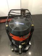 KIEKENS KE 1000 Industrial Vacuum Cleaner (Single Phase), 230V, 50/60Hz, Airflow 540m3/h, Motor power 3 x 1000W, Suction Pressure 21000 Pa. Approx. dust container Capacity 55l Replacement Cost - S$4,000+. Replacement Cost for new hose of 25 metres in len - 4