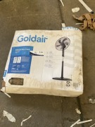 Goldair 40cm Pedestal Fan with Remote - Black GCPF130 - 2