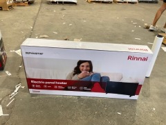 Rinnai 2200W Black Glass Panel Heater with WiFi BEPH22DTWF - 2