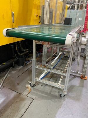 Elevated Rubber Belt Conveyor