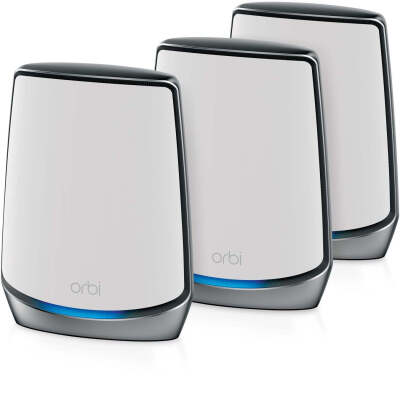 NETGEAR Orbi AX6000 Tri-Band Mesh Wi-Fi 6 System (3 Pack)