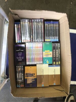 Bundle of Assorted DVDs and Blu-Ray Discs- refer to images for details