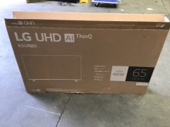 refund LG 65-inch UR8050 4K UHD LED LCD Ai ThinQ Smart TV 65UR8050PSB - 3