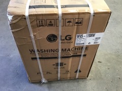LG Series 5 8kg Front Load Washing Machine - WhiteW V5-1208W - 5