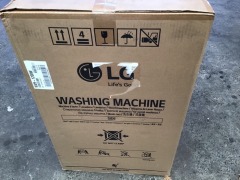 LG Series 5 8kg Front Load Washing Machine - WhiteW V5-1208W - 4