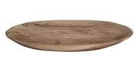 5 x Teak Plates - Natural