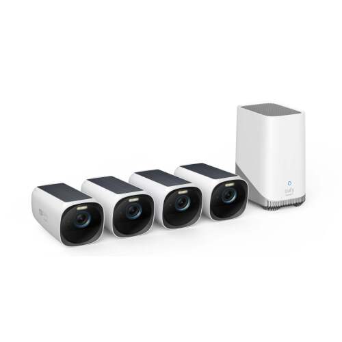 eufy Security eufyCam 3 4K Wireless Home Security System (4-Pack) MODEL: T8873TW1