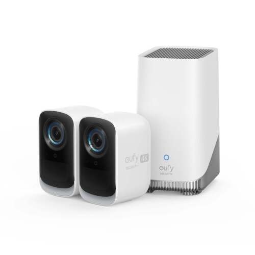 eufy Security eufyCam 3C 4K Wireless Home Security System (2-Pack) MODEL: T8881T21