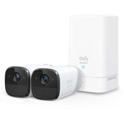 eufy Security Cam 2 Pro 2K Wireless Home Security System (2 Pack) MODEL: E8851CD1