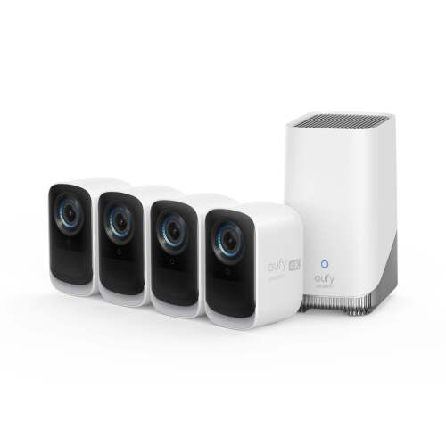 eufy Security eufyCam 3C 4K Wireless Home Security System (4-Pack) MODEL: T8883T21
