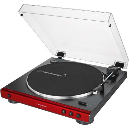 Audio-Technica LP60X Fully Automatic Turntable (Red) MODEL: ATLP60XRD