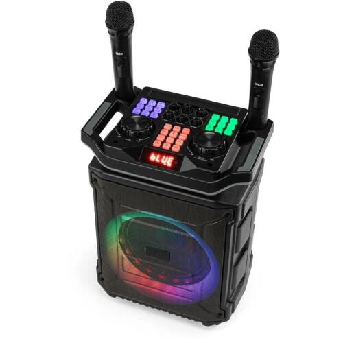 XCD Bluetooth Karaoke Machine with RGB Lighting XCDLEDKAR3