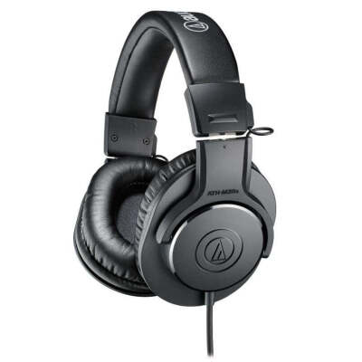 Audio-Technica ATH-M20x Monitor Over-Ear Headphones MODEL: ATH-M20X/1.2M