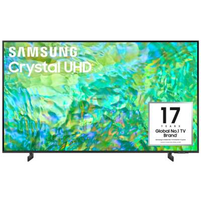 Samsung 43" CU8000 Crystal LED UHD 4K Smart TV [2023]