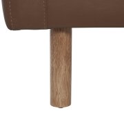 1 x Hartley Leather Armchair - Tan - 7