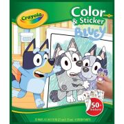 8 x Crayola Color & Sticker Book Bluey