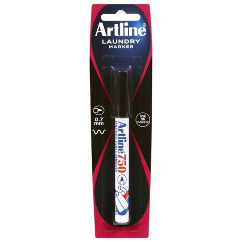 31 x Artline 750 Laundry Marker Black