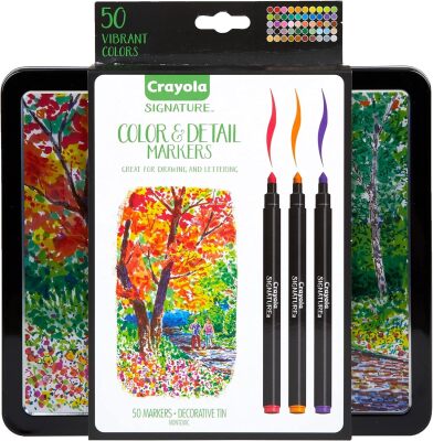 2 x Signature 50ct Color & Detail Markers