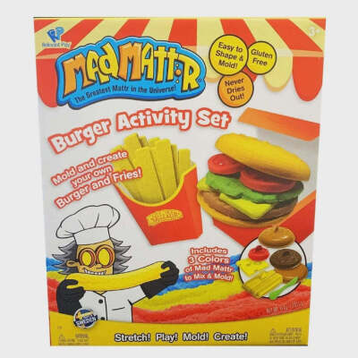 3 x Mad Mattr Activity set (Burger Shop)