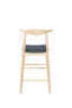 1 x Colt Bar Stool - Grey + Natural - 3