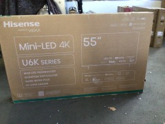 Hisense 55" U6KAU Mini-LED 4K Smart TV [2023] MODEL: 55U6KAU - 2