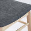 1 x Colt Bar Stool - Grey + Natural - 6