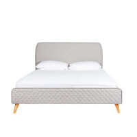 2 x Lola Queen Beds - Grey