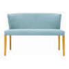 2 x Rhoda Bench Chairs - Blue - 3