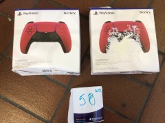 PS5 PlayStation 5 DualSense Wireless Controller Cosmic Red - 2