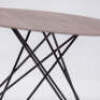 1 x Wyatt Small Coffee Table - Black + Brown - 2