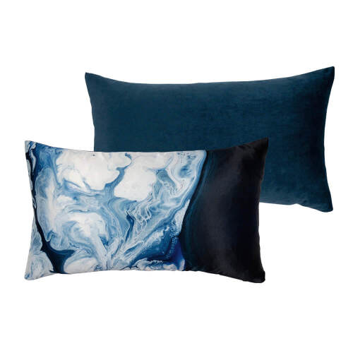 4 x Atlantis Long Cushions - Blue - 50 x 30cm
