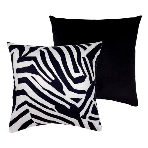 DNL 7 x Lexicon Square Cushions - Black/White - 50 x 50cm