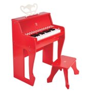 Hape Learn with Lights Red Piano with Stool