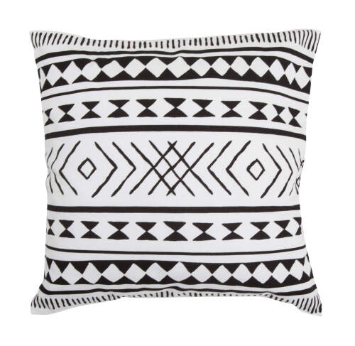 3 x Nakoda Mono Cushions - White + Black