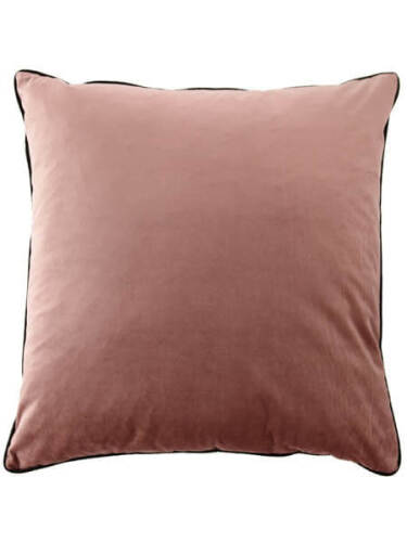 DNL 2 x Oversized Velvet Cushions - Rose Pink