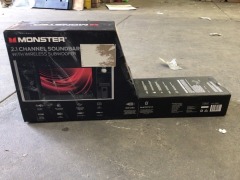 Monster MT-SB21 2.1 Channel Soundbar with Wireless Sub - 2