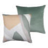 1 x Sea Drifter Square Cushion - Green/Multi - 50 x 50cm