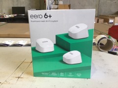 Eero 6+ Mesh Dual Band Wi-Fi 6 Router (3 Pack) - 2