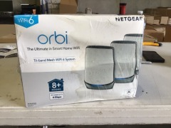 NETGEAR Orbi AX6000 Tri-Band Mesh Wi-Fi 6 System (3 Pack) - 2