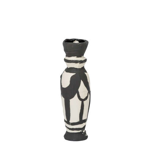 3 x Driptopia Classic Bud Vases - Black + White